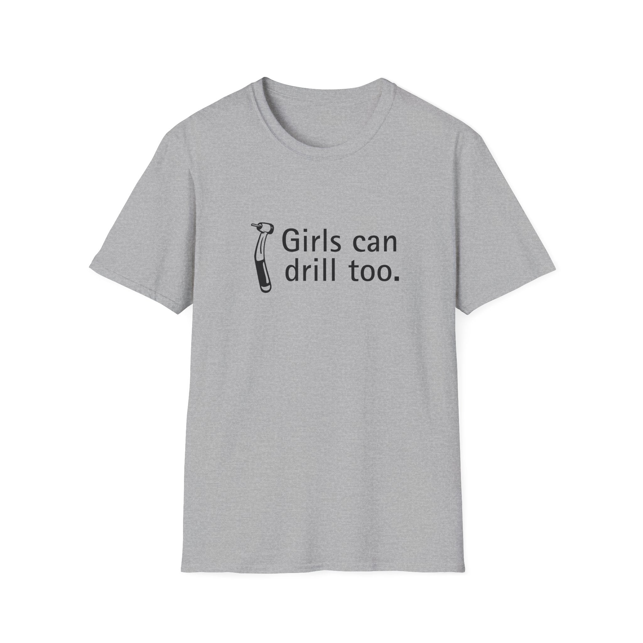 Girls can drill too.