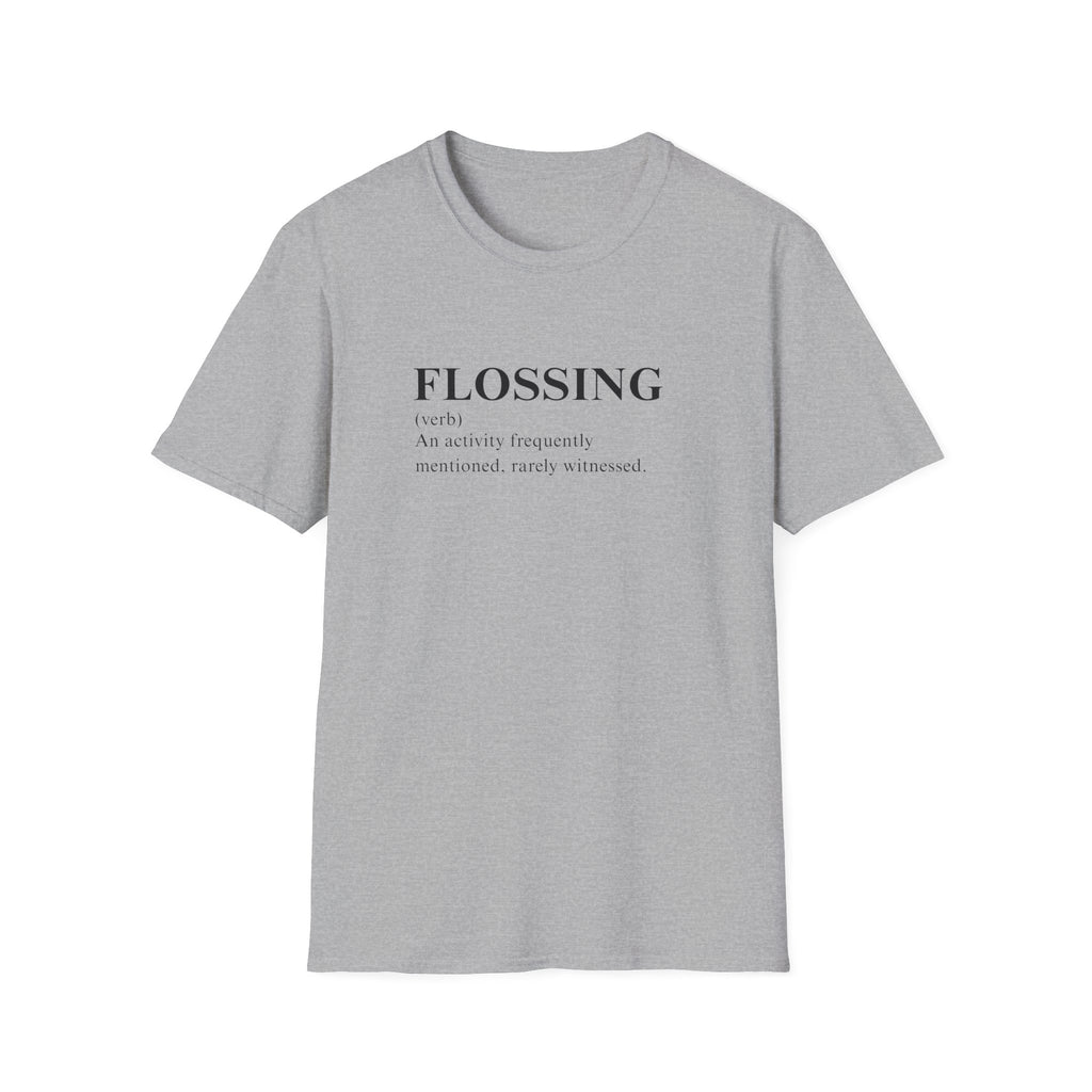 Flossing definition
