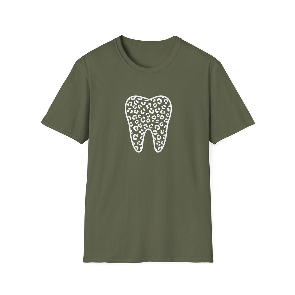Leopard print tooth