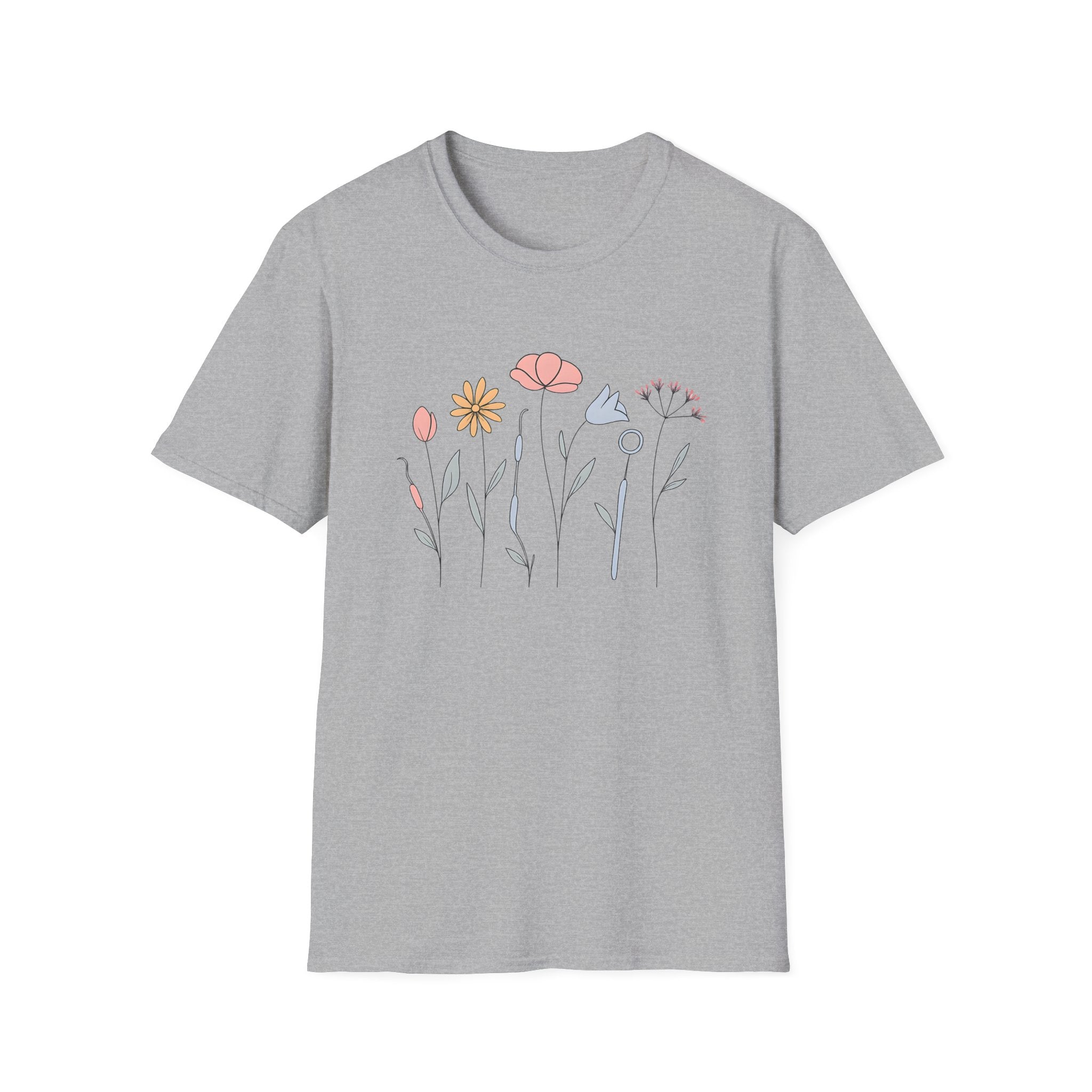 Instruments in wildflowers