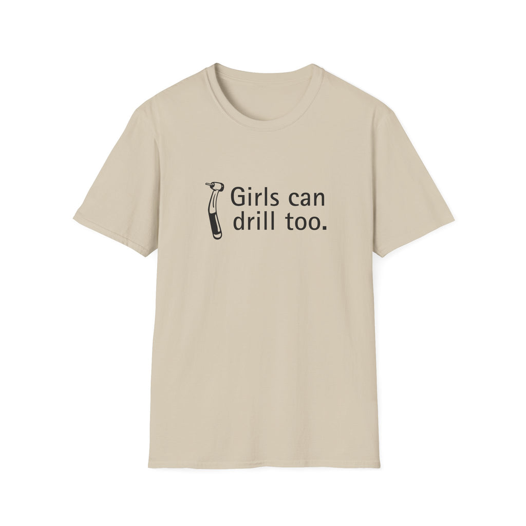Girls can drill too.