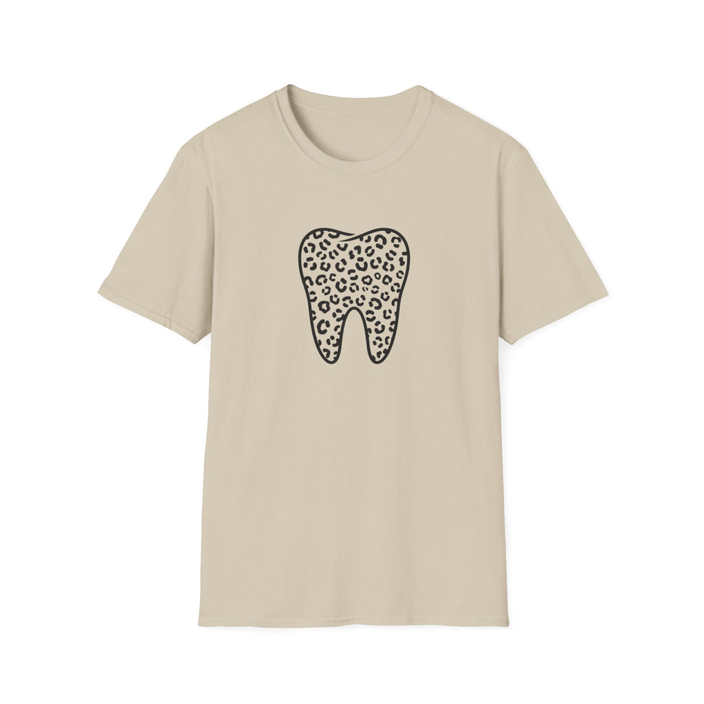 Leopard print tooth