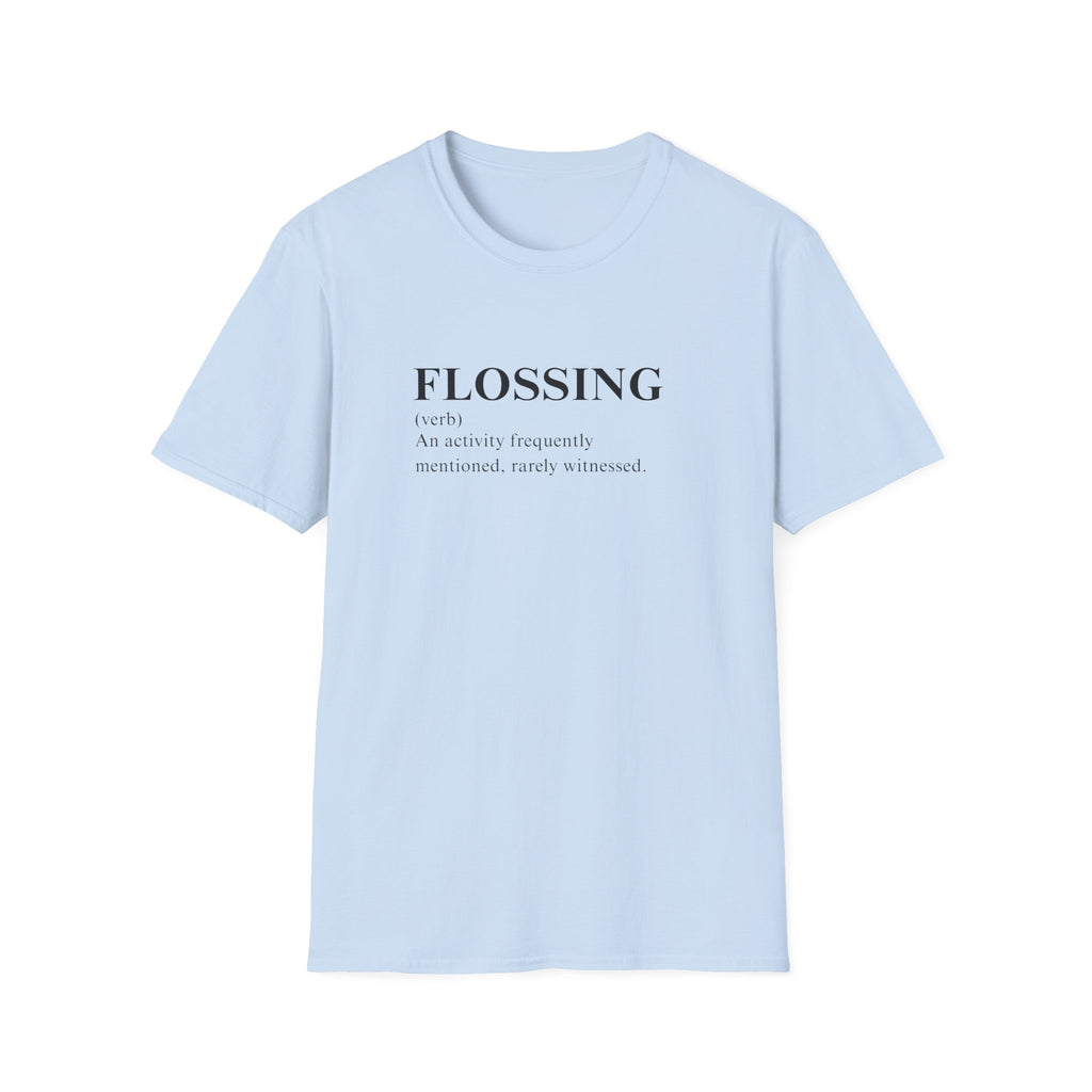 Flossing definition