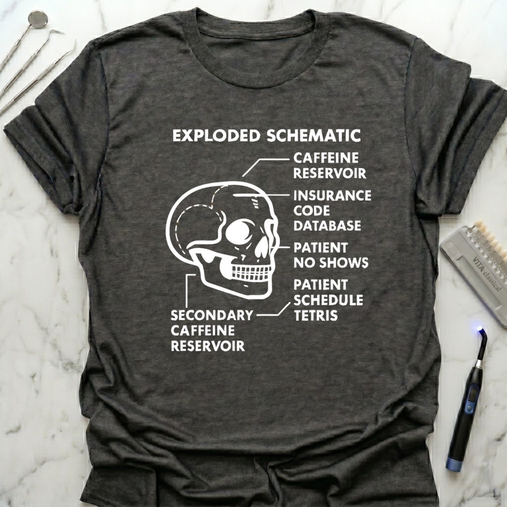 Skull Schematic T-Shirt