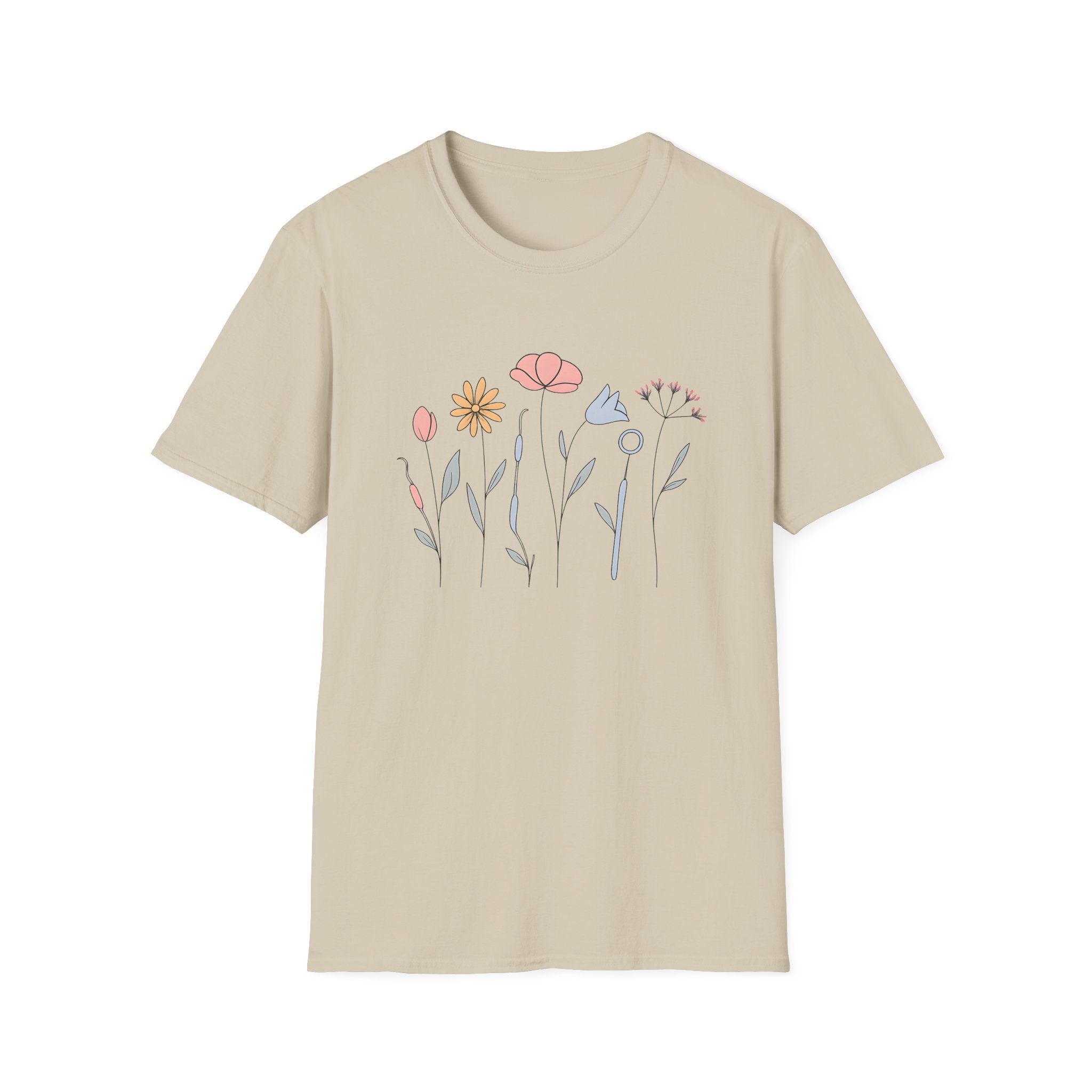Instruments in wildflowers