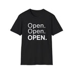 Open. Open. OPEN.