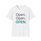 Open. Open. OPEN.