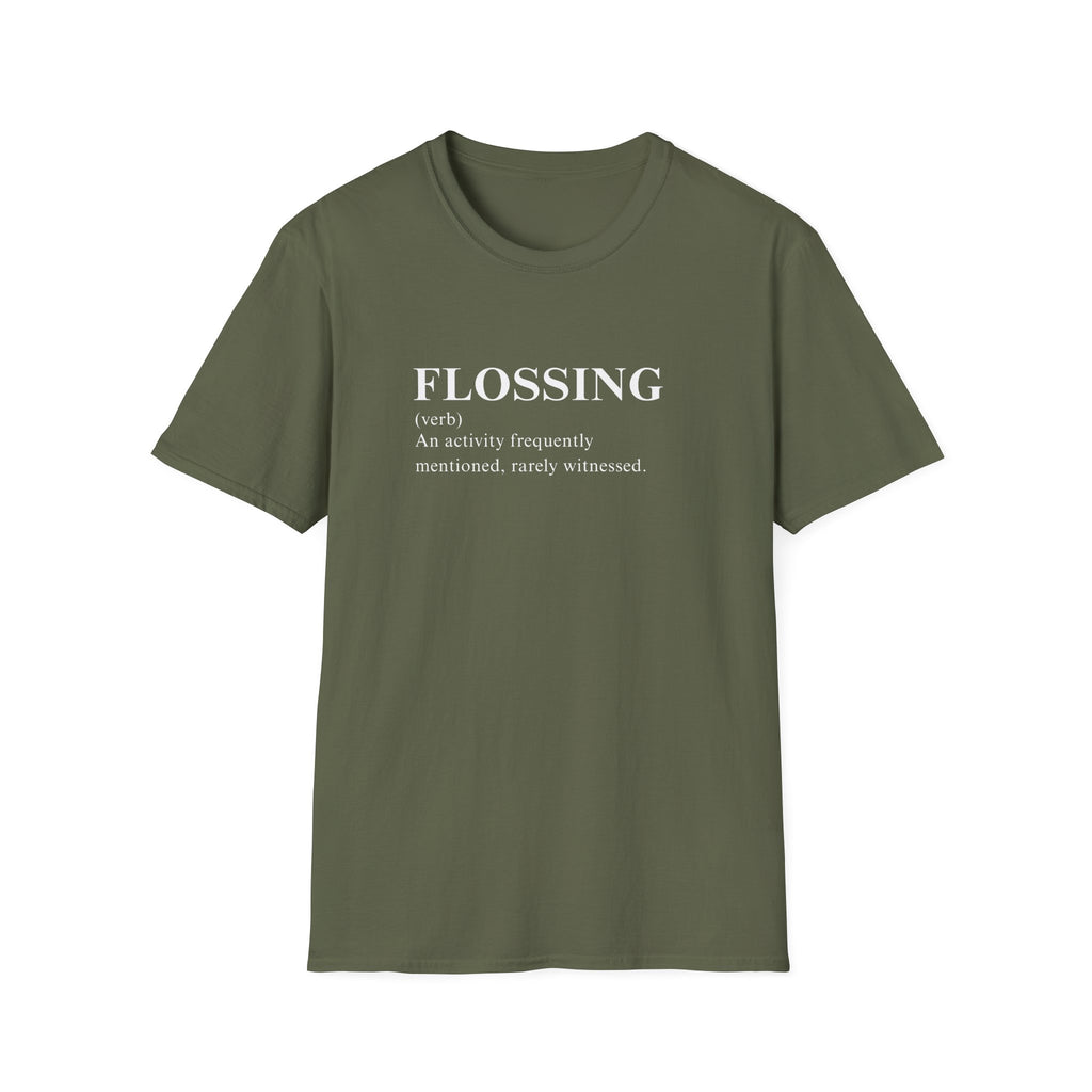 Flossing definition