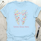 Wildflowers Smiles Grow Here T-Shirt