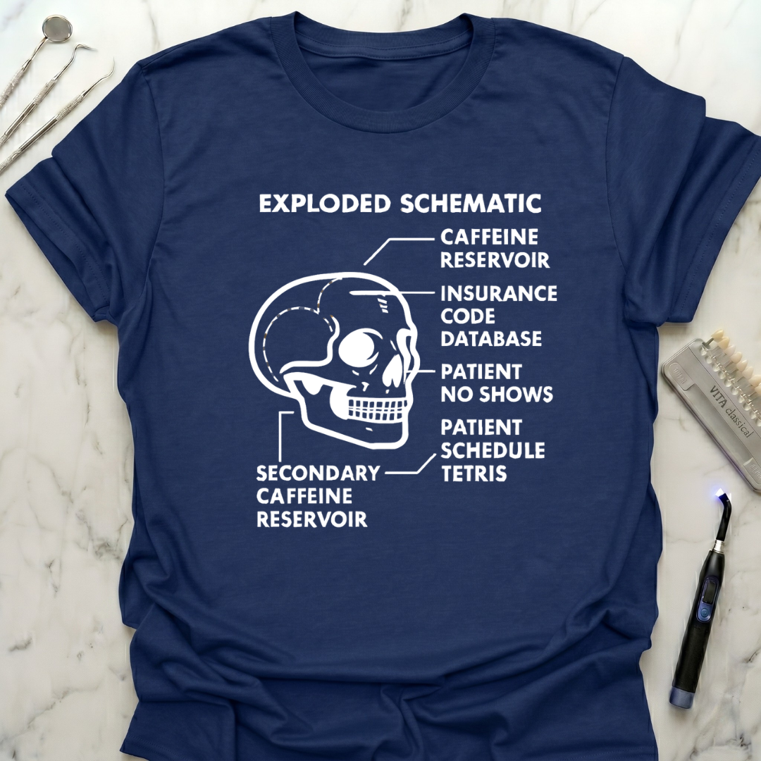 Skull Schematic T-Shirt