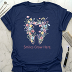 Wildflowers Smiles Grow Here T-Shirt
