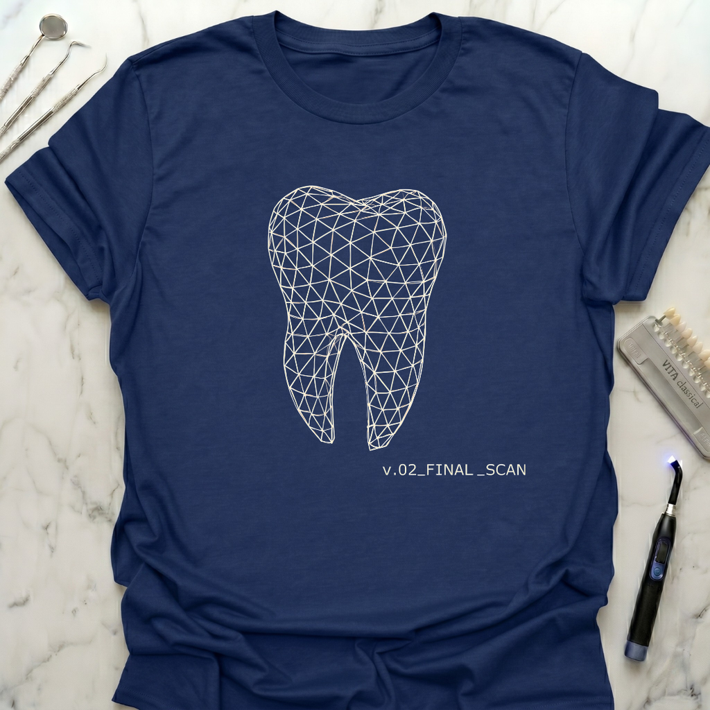 Wireframe Molar Mesh Tech T-Shirt