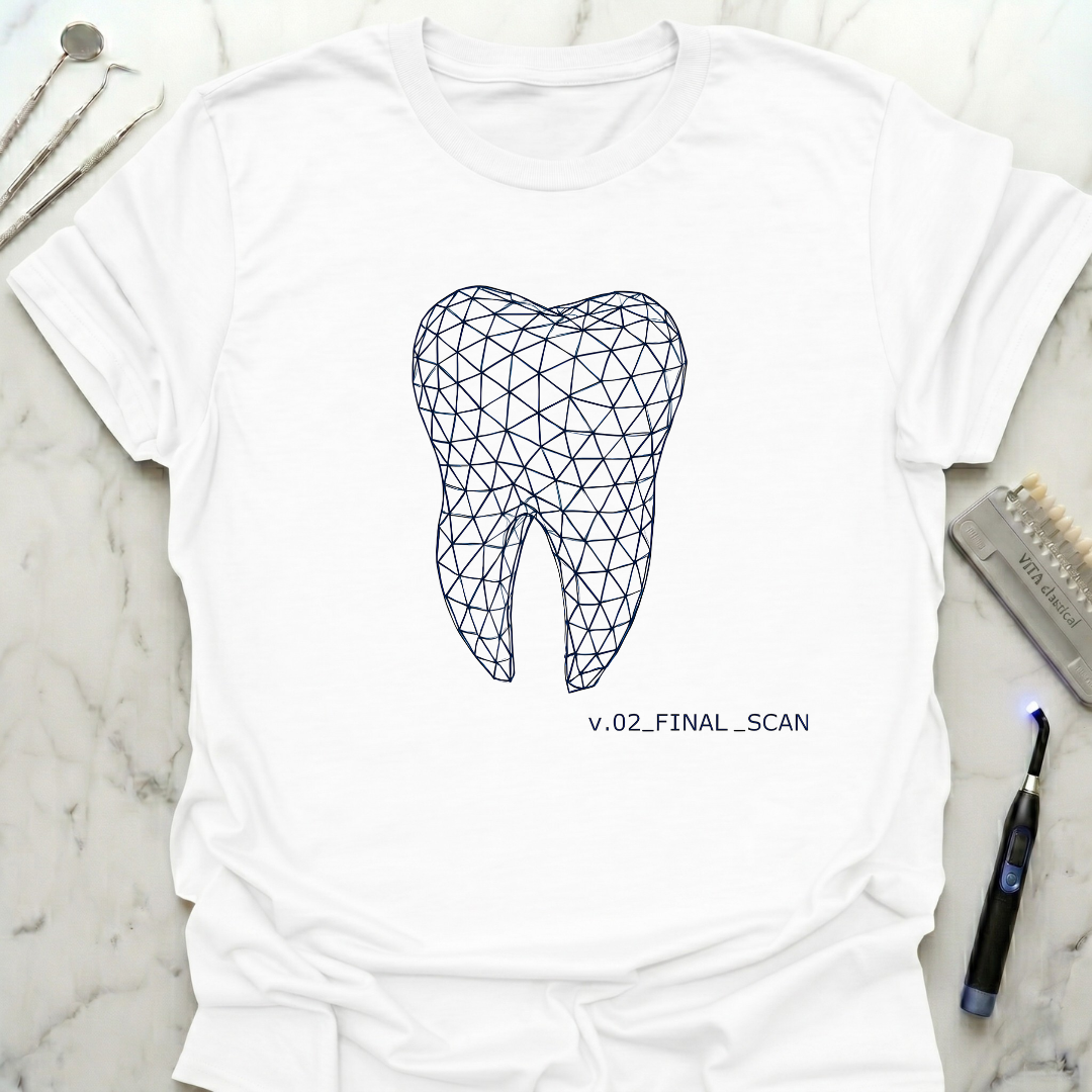 Wireframe Molar Mesh Tech T-Shirt